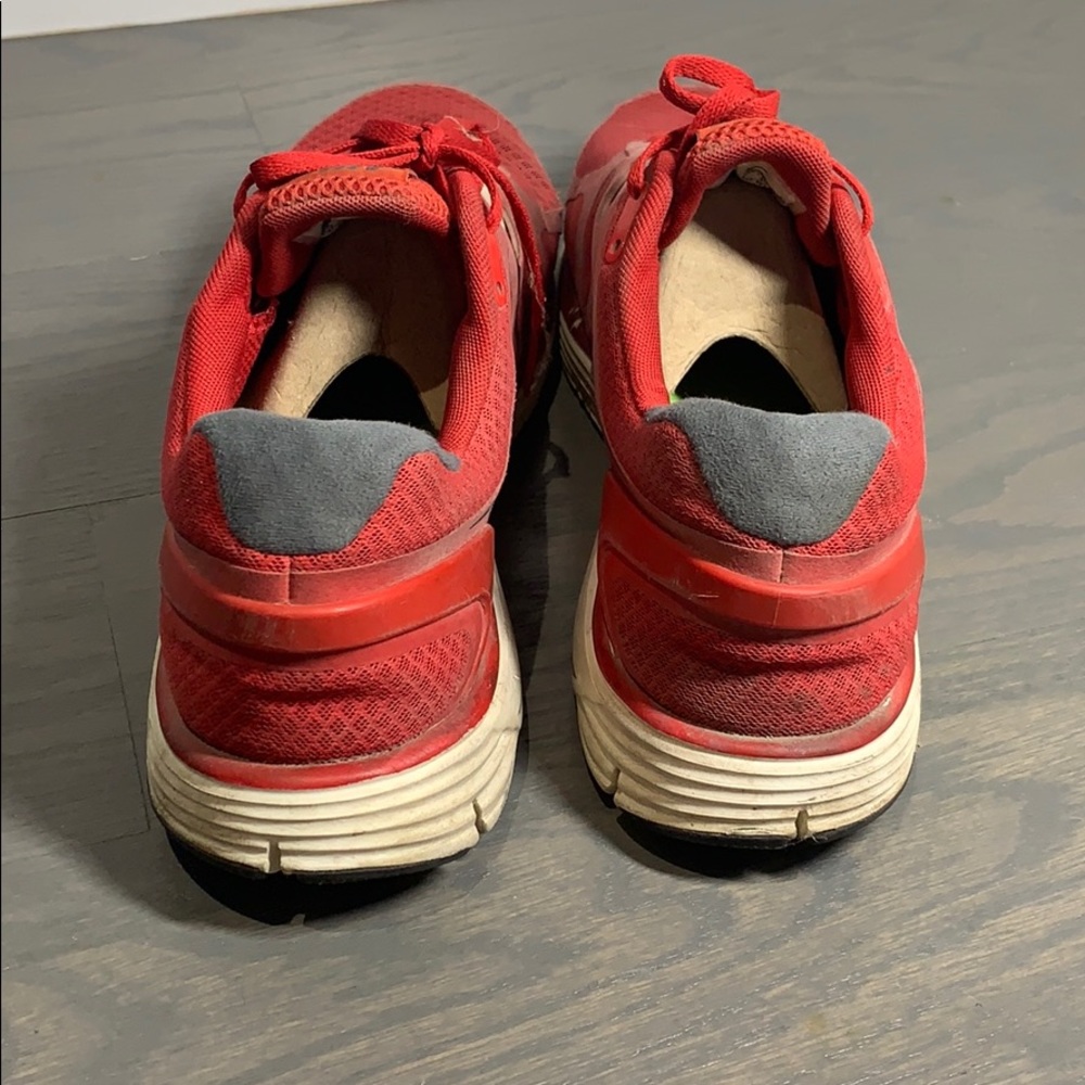 Nike Lunarglide 3 Mens Red Size 12 US - Picture 5 of 9